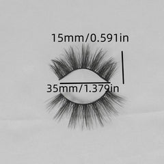 7 Pairs Natural Curling False Eyelashes for Women