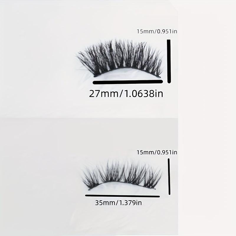 7 Pairs Natural Curling False Eyelashes for Women