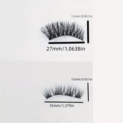 7 Pairs Natural Curling False Eyelashes for Women