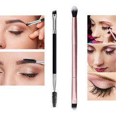 Double Sided Eyebrow Brush for Smooth Application