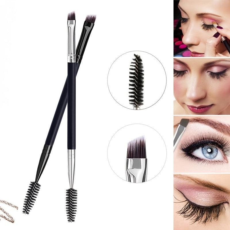Double Sided Eyebrow Brush for Smooth Application