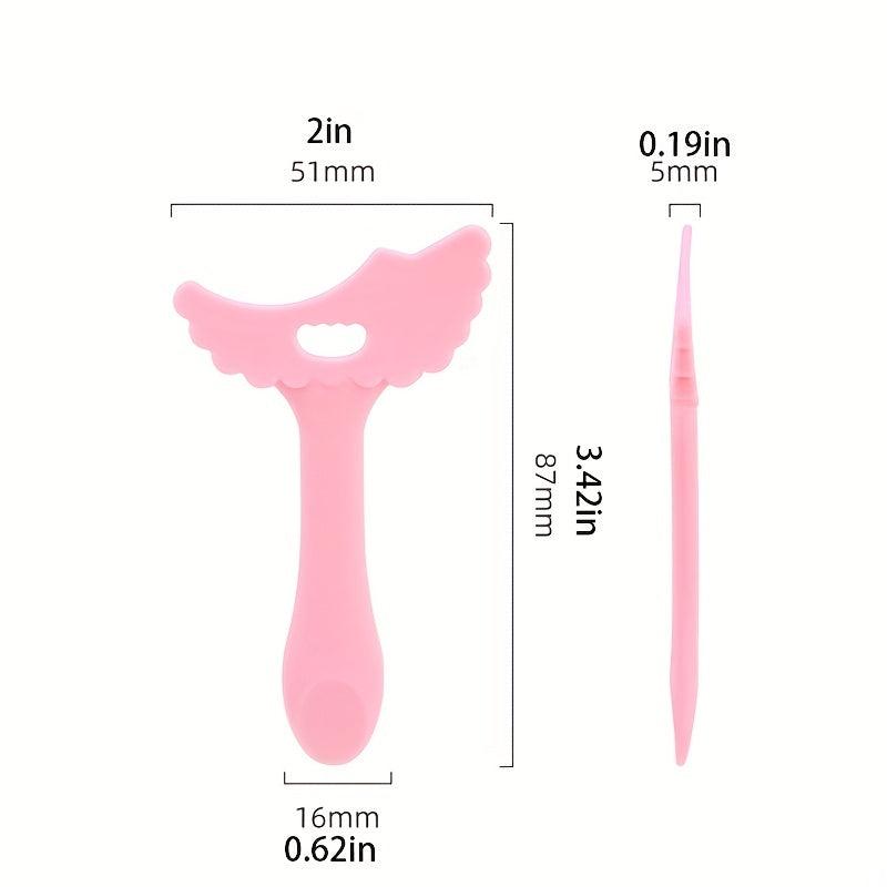Silicone Smoky Eyeshadow Applicator Winged Tip Eye Liner Shadow Stencil