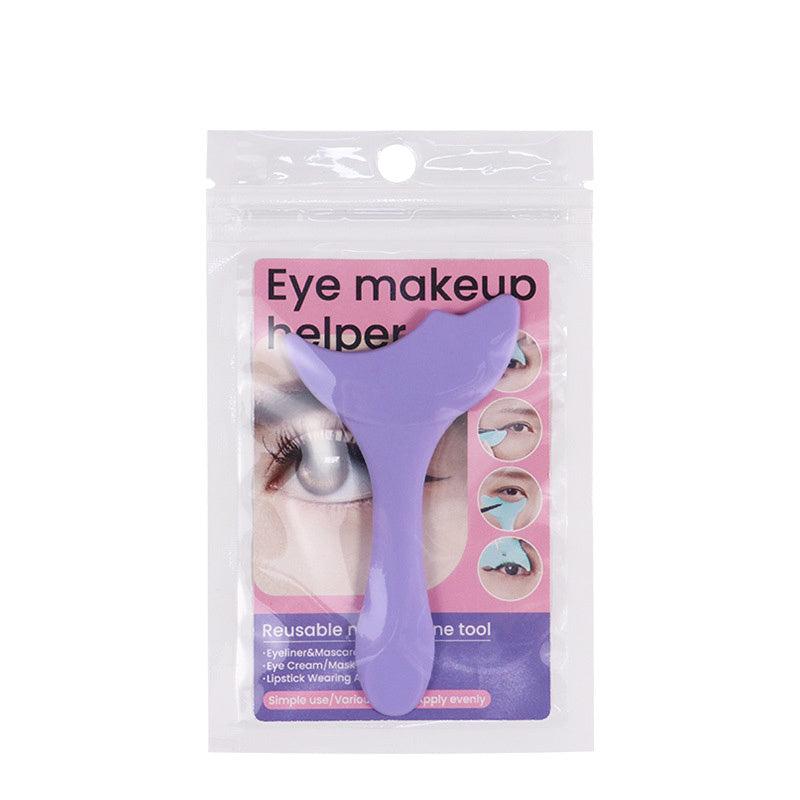 Silicone Smoky Eyeshadow Applicator Winged Tip Eye Liner Shadow Stencil