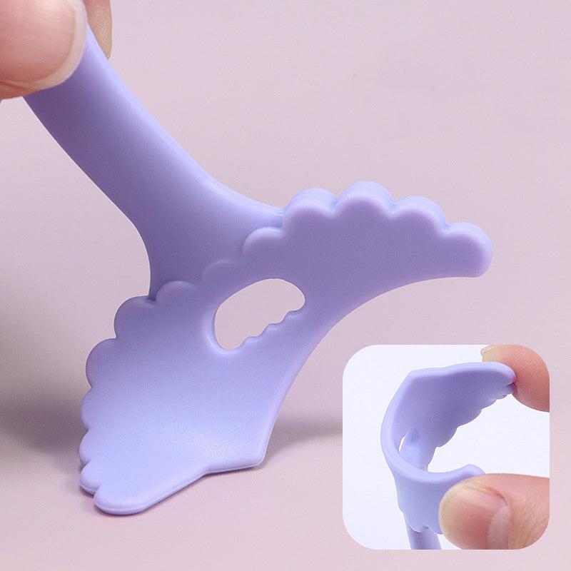 Silicone Smoky Eyeshadow Applicator Winged Tip Eye Liner Shadow Stencil