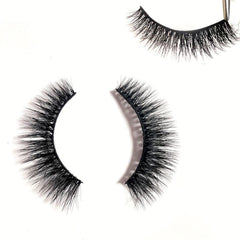 Slim Cat Eye Fox Eye Faux Mink Eyelashes 10 Pairs 3D 12mm 16mm