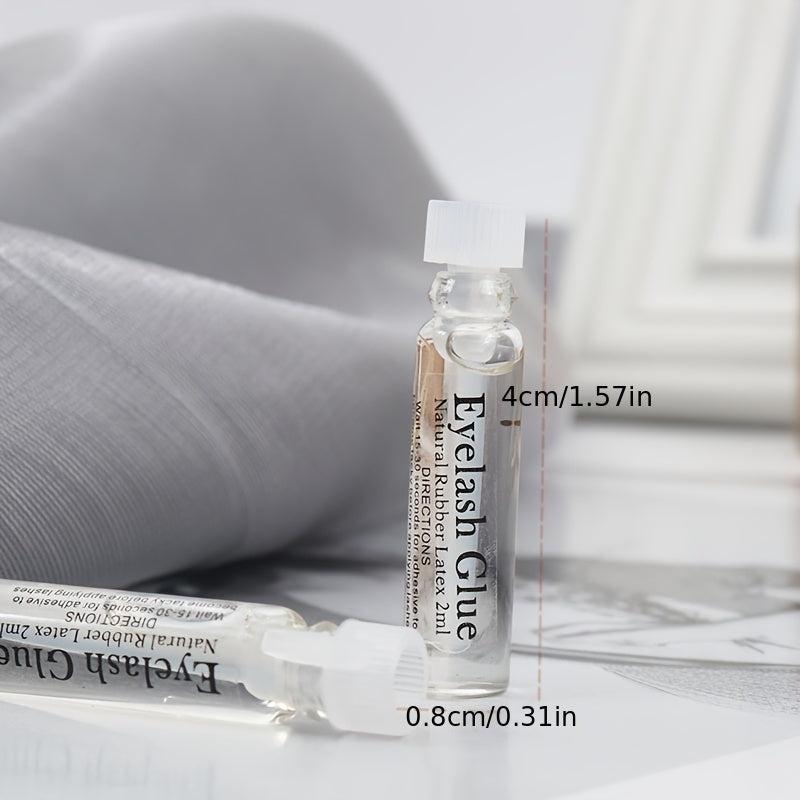 2ml Mini False Eyelash Glue With Brush Tip Makeup Lash Adhesive