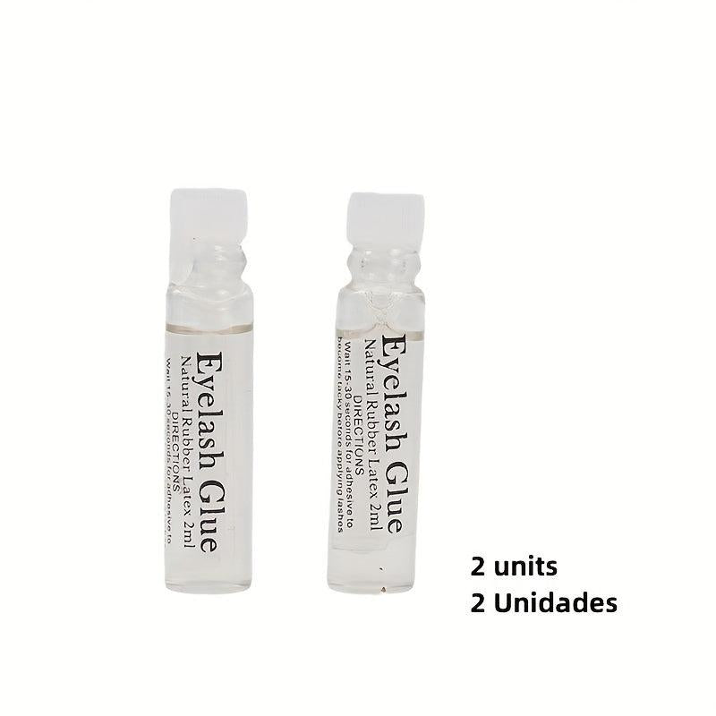 2ml Mini False Eyelash Glue With Brush Tip Makeup Lash Adhesive