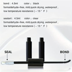 10 25mm D Curl DIY Lash Clusters Extensions