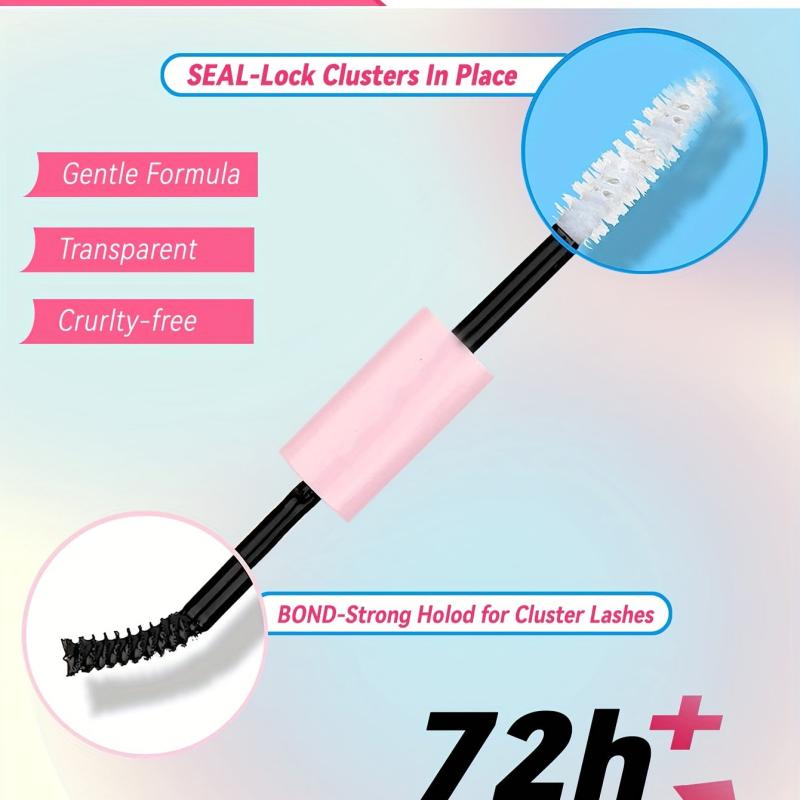 DIY Lash Extension Kit Cluster Lashes D Curl False Eyelash 120pcs