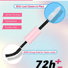 DIY Lash Extension Kit Cluster Lashes D Curl False Eyelash 120pcs