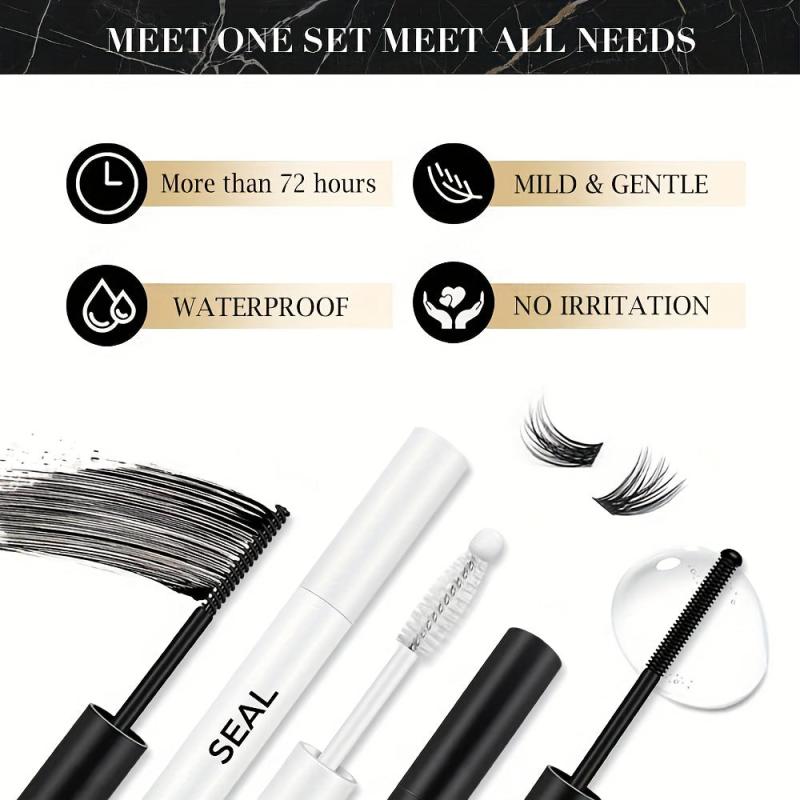 DIY Lash Extension Kit Adhesive - Long Lasting Waterproof Cluster