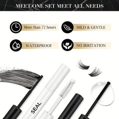DIY Lash Extension Kit Adhesive - Long Lasting Waterproof Cluster
