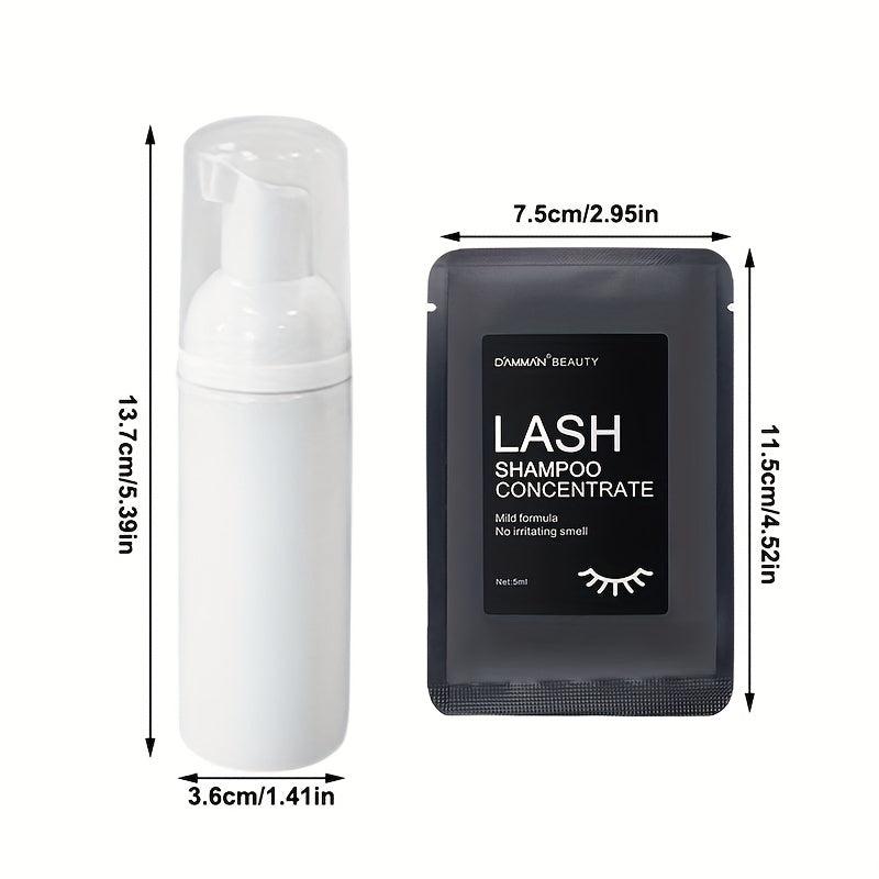 5ml Lash Shampoo & 60ml Mousse Cleaning Kit