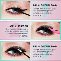Lash Bond & Seal Cluster Lash Glue Strong Hold