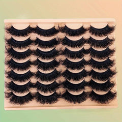 14 Pairs Faux Mink Fluffy Lashes Soft Full Thick Makeup