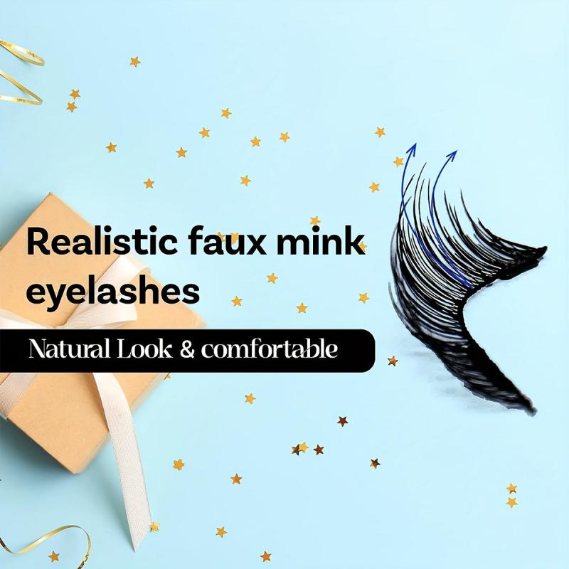 Magnetic Eyelashes Applicator Tool Kit Glue Self Adhesive Magnetic Eyelash Clip