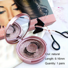 Magnetic Eyelashes Applicator Tool Kit Glue Self Adhesive Magnetic Eyelash Clip