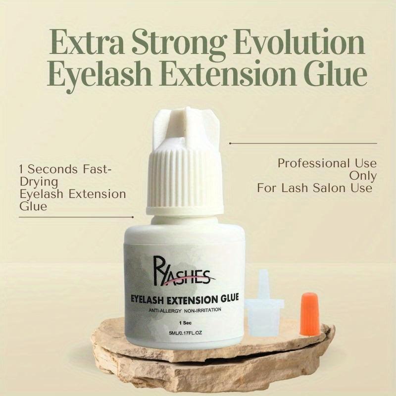 2 Sec Lash Extension Glue 5ml Eyelash Adhesive Fast Drying Maximum Bonding
