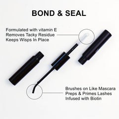 DIY Eyelashes Extension Kit With Lash Bond And Seal Mascara