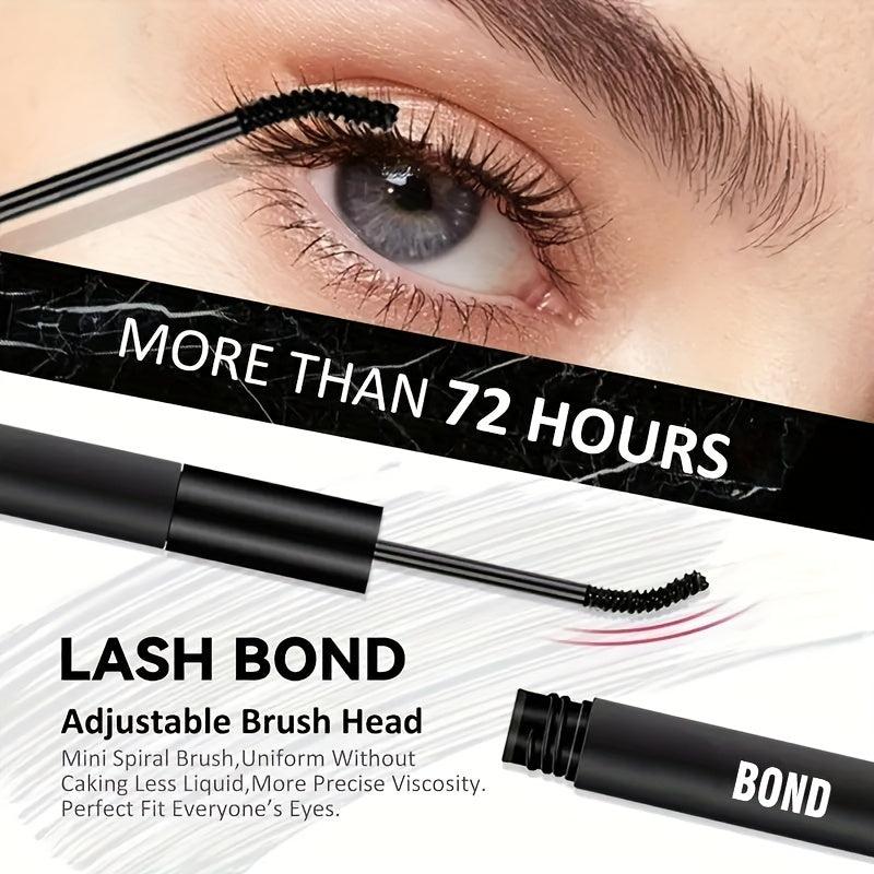 Double Headed Eyelash Glue Mascara Seal Clear Coating