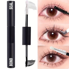 Double Headed Eyelash Glue Mascara Seal Clear Coating