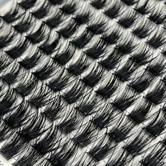 DIY Lash Clusters Kit with Remover 2-in-1 Applicator Faux Mink D Curling