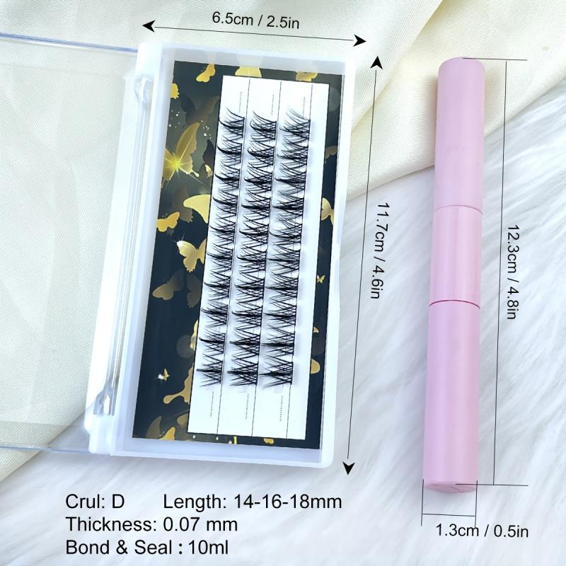 11 18mm Eyelash Extensions Kit with DIY Glue