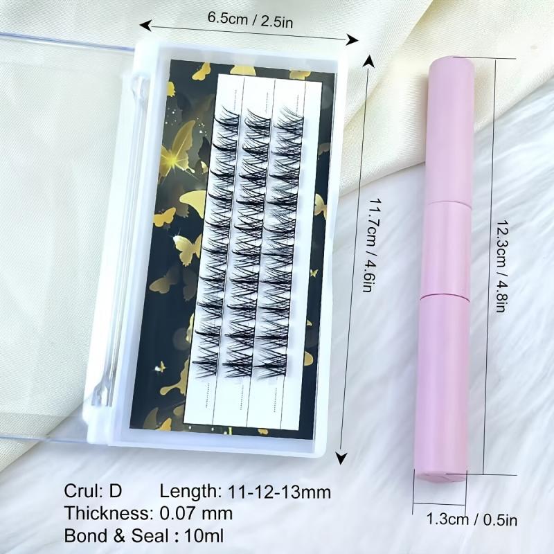 11 18mm Eyelash Extensions Kit with DIY Glue