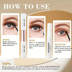 DIY Eyelash Extension Remover - Gentle Soothing Non Irritating