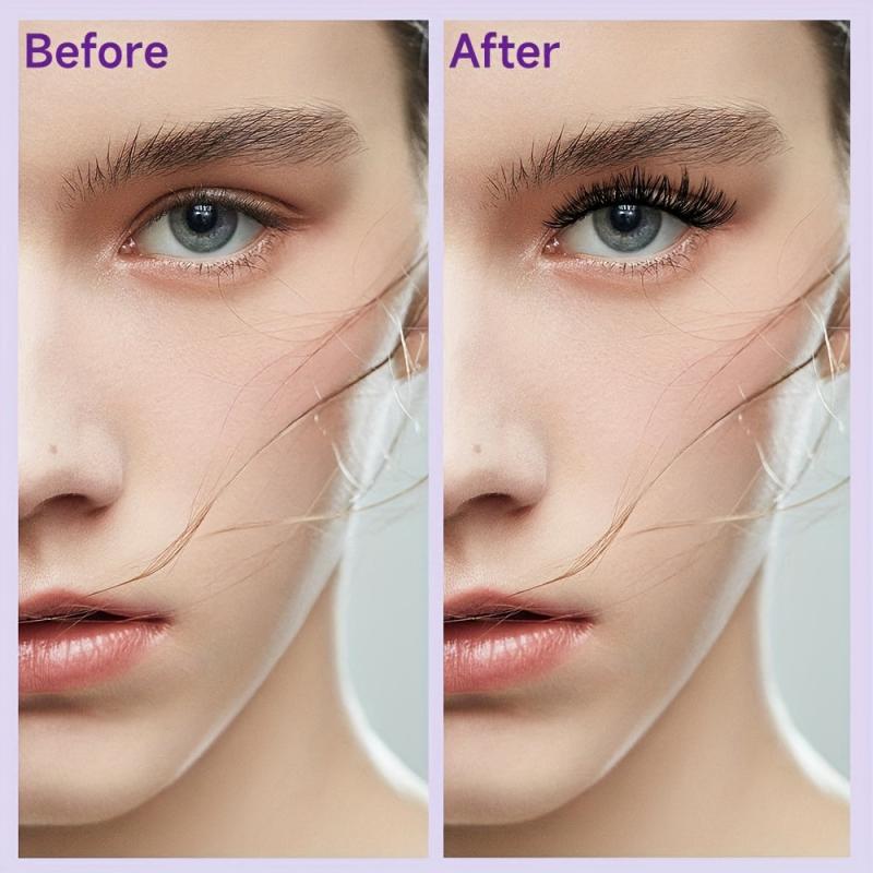 DIY Lash Extension Kit 240pcs Individual Lashes Cluster D Curling