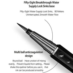 Self Adhesive Transparent Waterproof Eyeliner 2-In-1 Long Lasting Quick Dry Glue