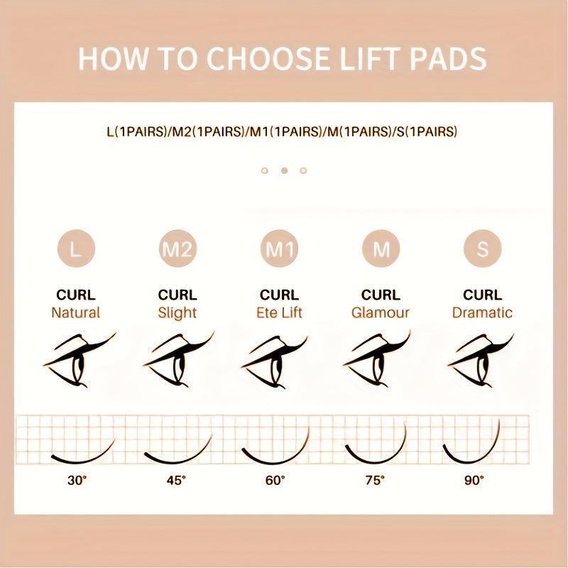 Lash Lift Kit Keratin Eyelash Warping Liquid Mascara