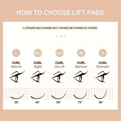 Lash Lift Kit Keratin Eyelash Warping Liquid Mascara