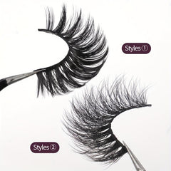 10 Pairs Mixed Style Fluffy False Eyelashes 2 Boxes
