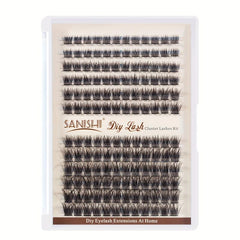 144pcs Lash Clusters DIY Extension Kit with Lash Bond and Remover
