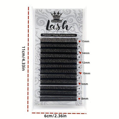 Y Shape Eyelash Extension Soft Mixed DIY False Lashes 0 07D 8 15mm