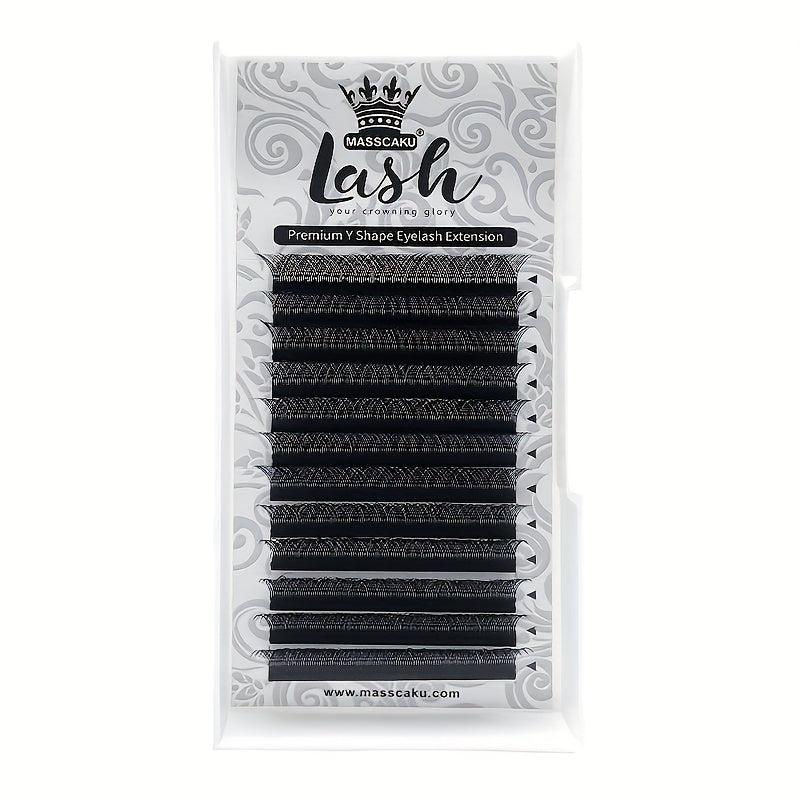 Y Shape Eyelash Extension Soft Mixed DIY False Lashes 0 07D 8 15mm
