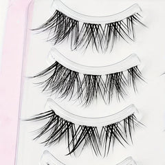 Charming Fox Style False Eyelashes Smoky Makeup Elongated Eye End