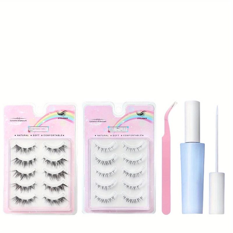 Charming Fox Style False Eyelashes Smoky Makeup Elongated Eye End