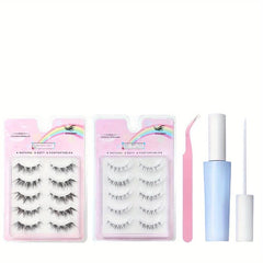 Charming Fox Style False Eyelashes Smoky Makeup Elongated Eye End