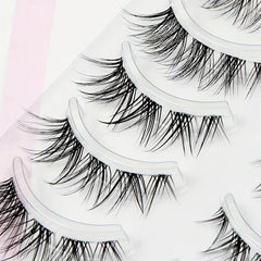 Charming Fox Style False Eyelashes Smoky Makeup Elongated Eye End