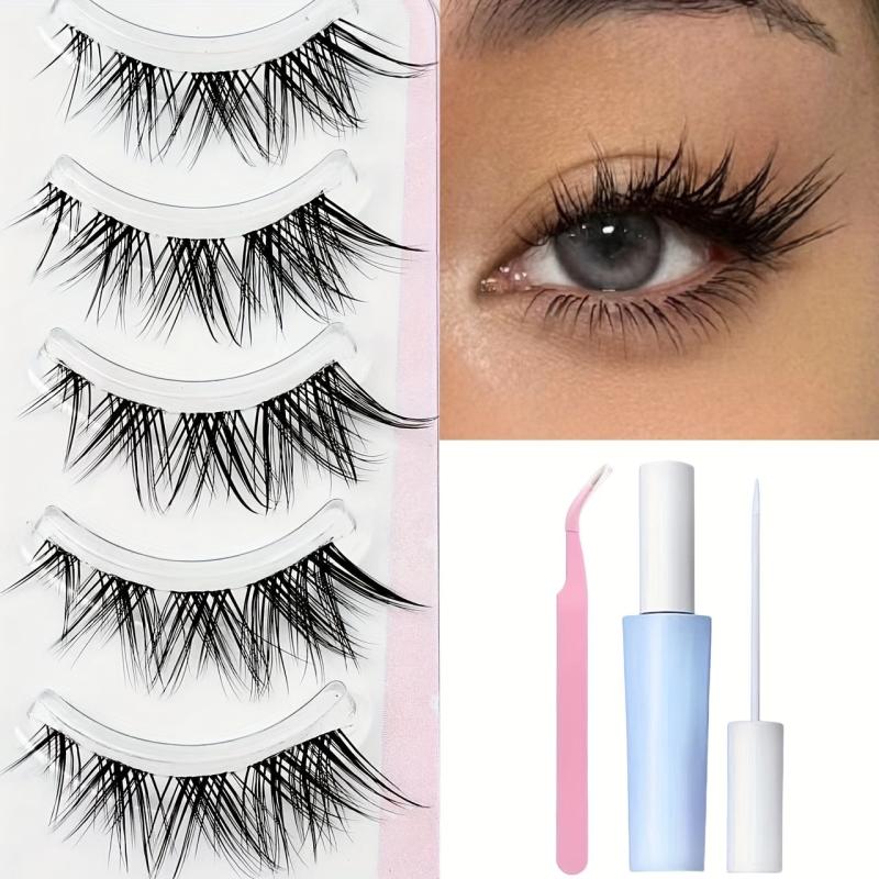 Charming Fox Style False Eyelashes Smoky Makeup Elongated Eye End