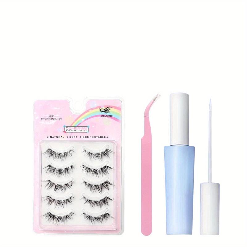 Charming Fox Style False Eyelashes Smoky Makeup Elongated Eye End