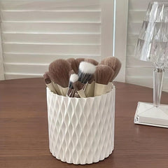 Rotatable Makeup Brush Organizer Lipstick Storage Cup