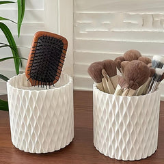 Rotatable Makeup Brush Organizer Lipstick Storage Cup
