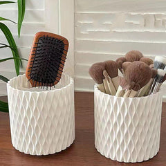 Rotatable Makeup Brush Organizer Lipstick Storage Cup