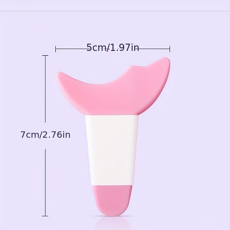 2Pcs Silicone Eyeliner Stencils Reusable Mascara Shield Guard