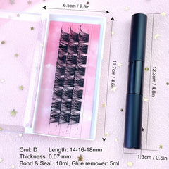 DIY Eyelash Extensions Kit with Glue & Adhesives