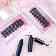 DIY Eyelash Extensions Kit with Glue & Adhesives
