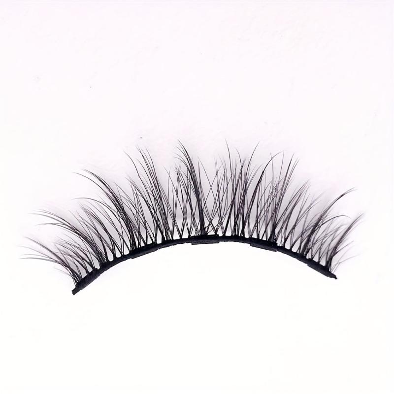 10 Pairs Magnetic False Eyelashes 3D Faux Mink Magnetic Lashes Set